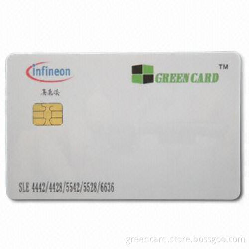 Contact IC Card, Ideal for Electronic Lock, Medical Insurance or Entrance Guard Control